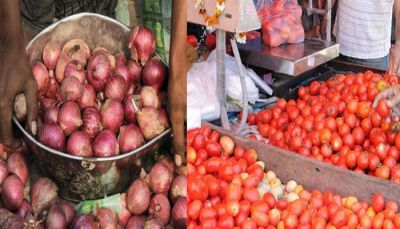 Onion-tomato prices gain fire, know what are the prices today!