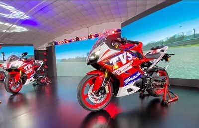 टीवीएस मोटर ने बाइक के कारखाने के अनुकूलन के लिए बीटीओ प्लेटफॉर्म किया लॉन्च