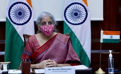 No collapse in Indian rupee: Nirmala Sitharaman