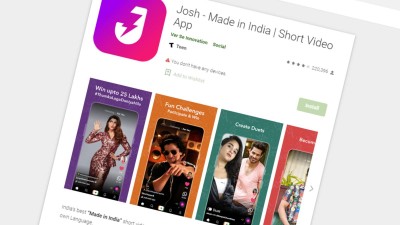 Josh, Indian TikTok raised $100 million fund