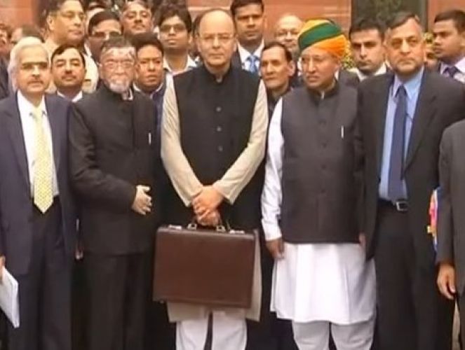 Arun Jaitley set to present 3rd budget; copies reached to Parliament safely