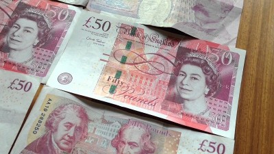 Int'l Markets: Sterling rises as the dollar fluctuates