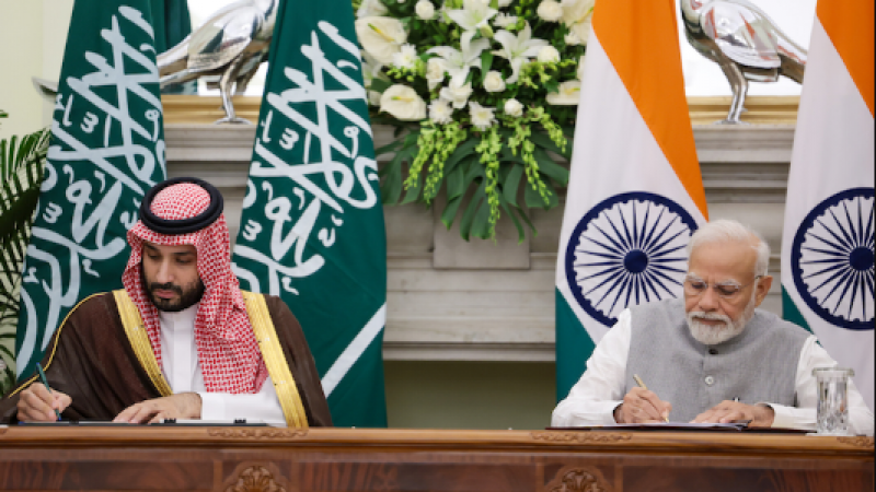 Saudi Arabia and India Strengthen Economic Ties with 47 Memorandums of Understanding