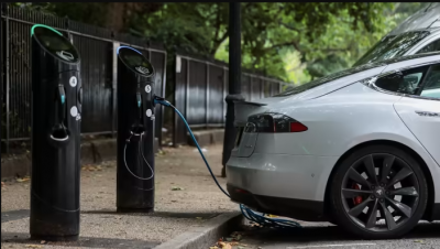 Cost of using an electric car charging station in the UK has increased by 42% since May
