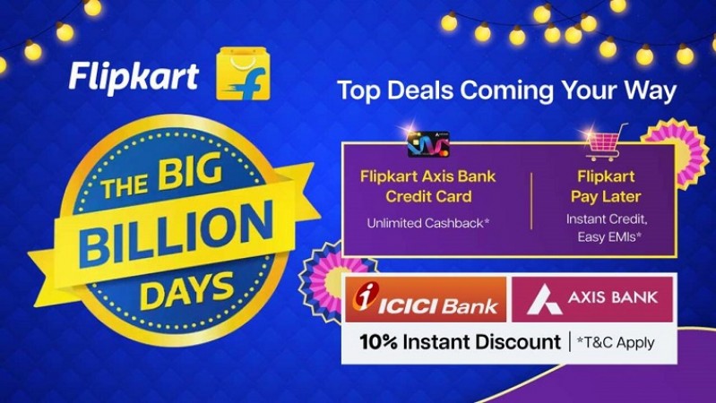 Flipkart Announces Big Billion Days 2023 Sale, Commencing on October 8 in India