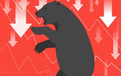 शेयर मार्किट अपडेट: सेंसेक्स में  1,017 अंक की गिरावट , निफ्टी 16,200  पर स्थिर