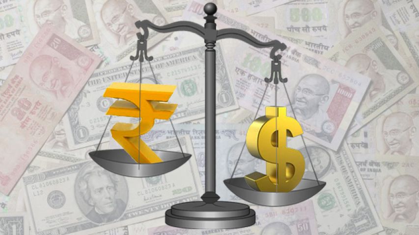 Rupee rose 8 paise to 66.49 against the US dollar