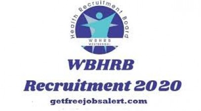 WBHRB Recruitment 2020 के निम्न पदों  पर निकली भर्ती