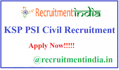 Bumper recruitments in the post of sub inspector, apply soon