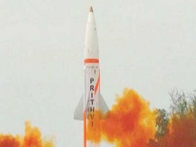 करेंट अफेयर्स : भारत द्वारा पृथ्वी-2 मिसाइल का सफल परिक्षण