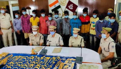 Stolen ornaments worth INR 350 lakh were seized in Odisha