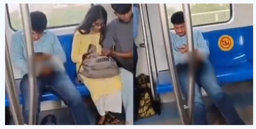 Man Caught Masturbating In Delhi Metro Police Register Fir Newstrack English 1