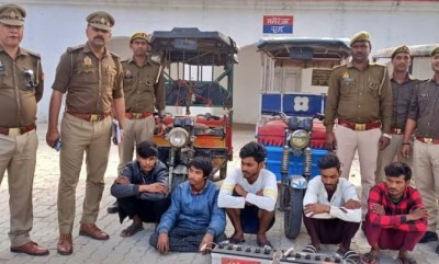 Gang Arrested for Robbing E-Rickshaw Drivers in Banda, UP