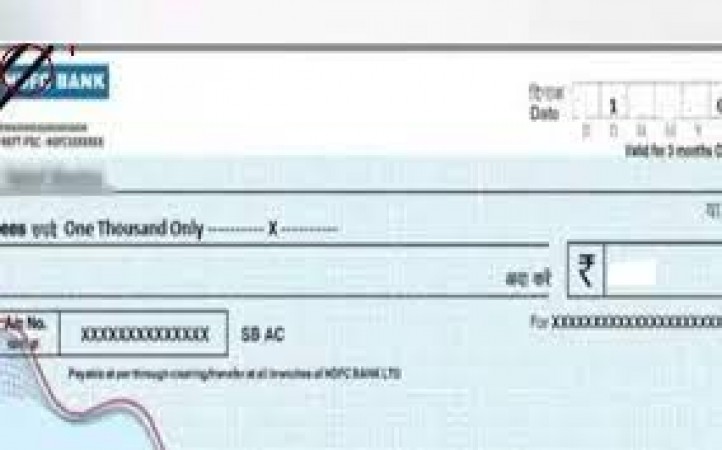 Why are these two lines drawn on a cheque?