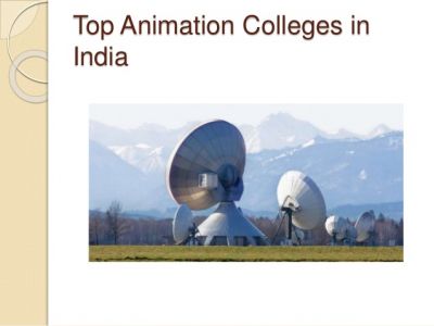 Some Of The Excellent Animation Colleges Around India