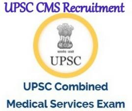 UPSC CMS 2019 Exam: Apply online for recruitment of 965 posts of UPSC Combined Medical Services