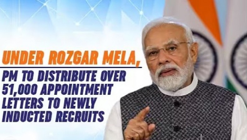 Rozgar Mela: PM Hands Out 51,000 Job Offers to Paramilitary Recruits, Said These Things