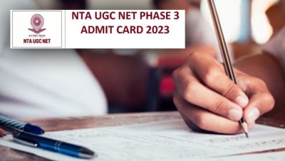 UGC NET Phase 3: Admit card released, Download Link here