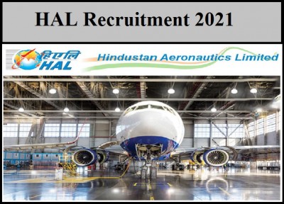 HAL Recruitment 2021: Various posts in Hindustan Aeronautics Limited, Check Details