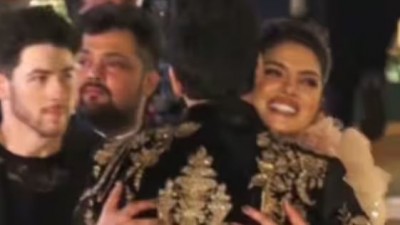 Priyanka Chopra hugs Karan Johar, video goes viral