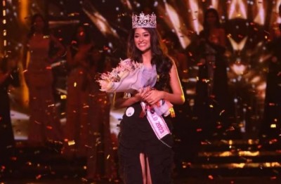 19-year-old Nandini Gupta from Rajasthan crowned Miss India