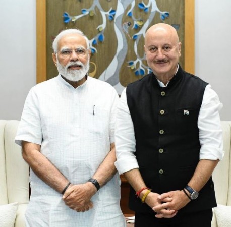 Anupam Kher meets PM Modi, sends a special gift from his mother