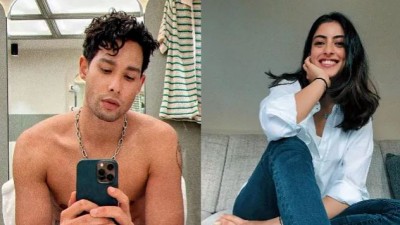 Amitabh's granddaughter reacts after watching Siddhant Chaturvedi's chest mirror selfie