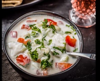Cucumber onion raita will cool the stomach in summer, make like this