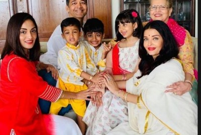 VIDEO: Aishwarya Rai's sister-in-law does all the household chores while dancing