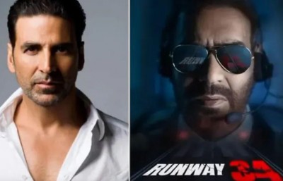 Akshay had fun watching Ajay's film Runway 34, gave review