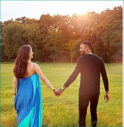 Hardik Pandya blessed with baby boy, shares first photo