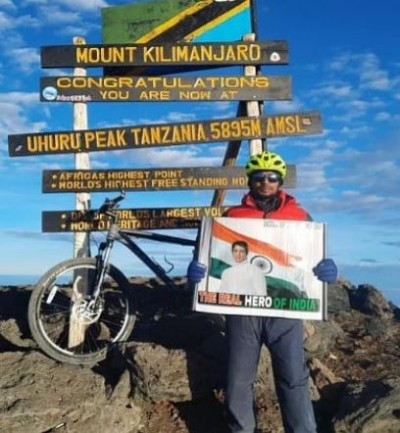 Mountaineer and cyclist Uma Singh dedicates her victory to Sonu Sood