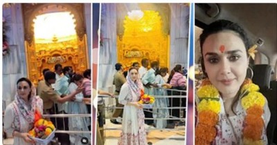 'दिल और आत्मा दोनों को शांति मिल गई', सिद्धिविनायक मंदिर के दर्शन कर बोलीं प्रीति जिंटा
