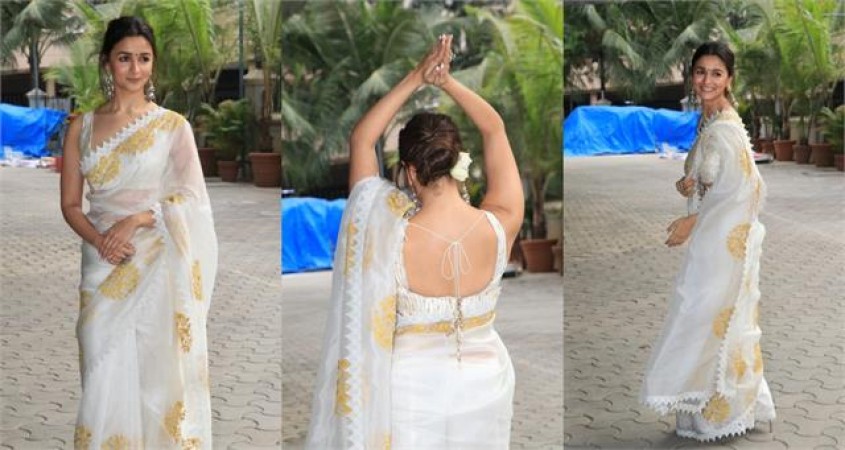 Alia glows in pristine white as she promotes 'Gangubai Kathiawadi' in  capital