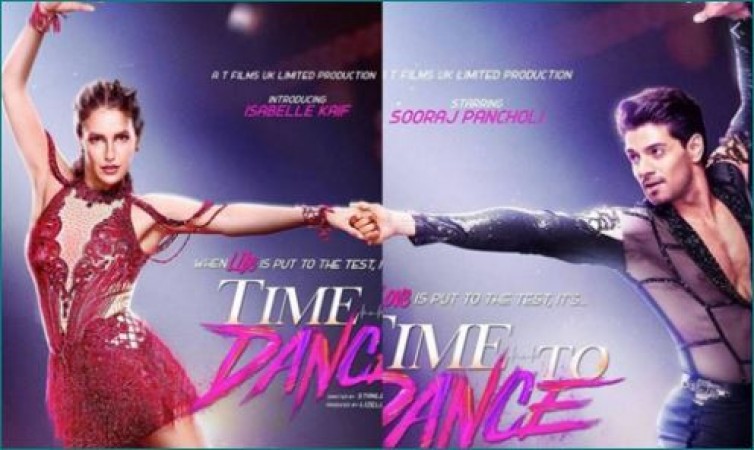 Isabelle Kaif will work with Sooraj Pancholi in 'Time to Dance', first look reveals