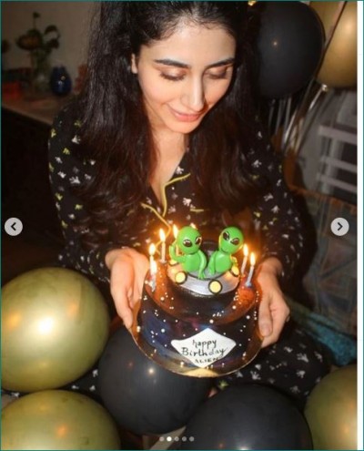 Love Yatri  actress celebrated her birthday at 12 pm, share photos