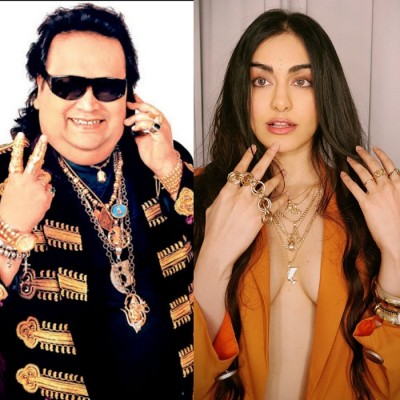 Adah Sharma shared such a picture with Bappi Lahiri, people got angry.