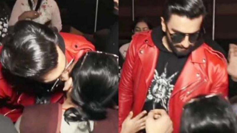 Video : 'सिम्बा 'देखने आई महिला को रणवीर सिंह ने सबके सामने कर लिया KISS