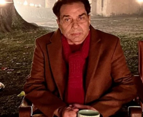 When the user interrupted Dharmendra to stay awake till late night....