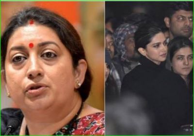 Smriti Irani lashes out at Deepika Padukone, says 'She stand next to people who will beat up on private part of girls'