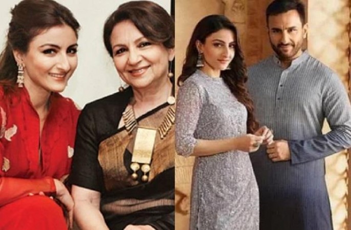 Soha reveals truth about the relationship between Saif and his mother
