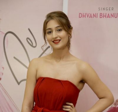 Dhvani Bhanushali wants to sing for this actress