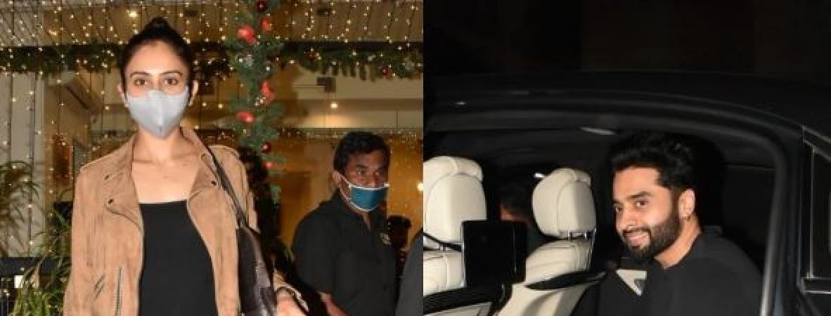 Rakul's dinner date with boyfriend Jackky Bhagnani, photos went viral