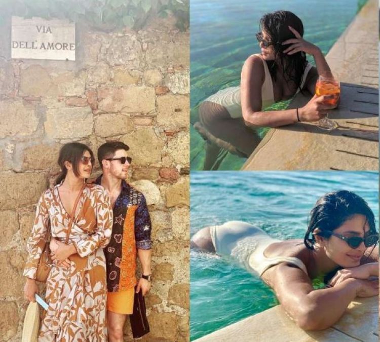 Husband Nick clicks hot pic of Priyanka Chopra, it will give you vacation goals