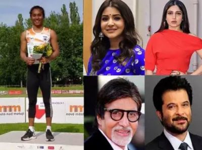 Hima Das created History, Bollywood did salute 19-year-old daughter