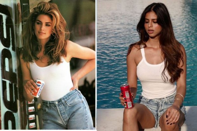 Shah Rukh Khans Daughter Suhana Makes Splash On Social Media Copies This Famous Model 