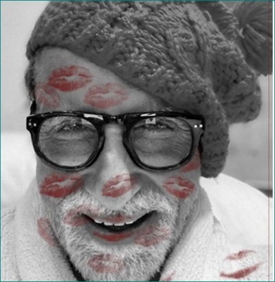 Amitabh Bachchan shares 'KISS' filter photo from hospital