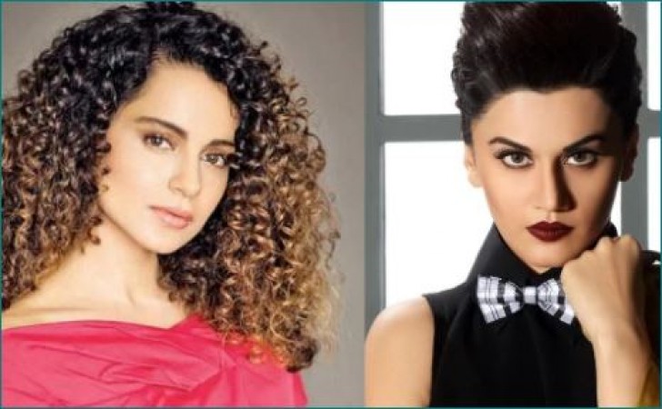 Kangana calls Taapsee 'She-Man', deleted post after being trolled