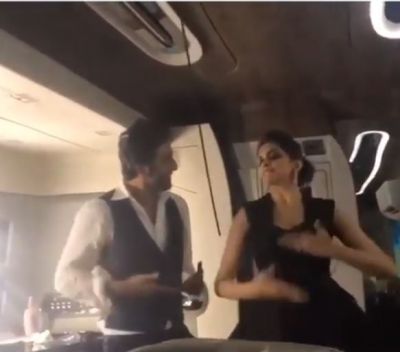 Deepika Padukone dances with her ex, Ranvir Singh reacts, see