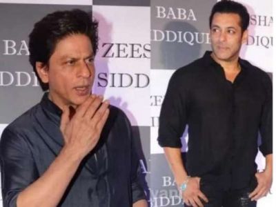 SRK-Salman arrive at Baba Siddiqui's Iftar Party!
